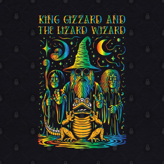 King Gizzard and The Lizard Wizard // Original Fan Art by Trendsdk